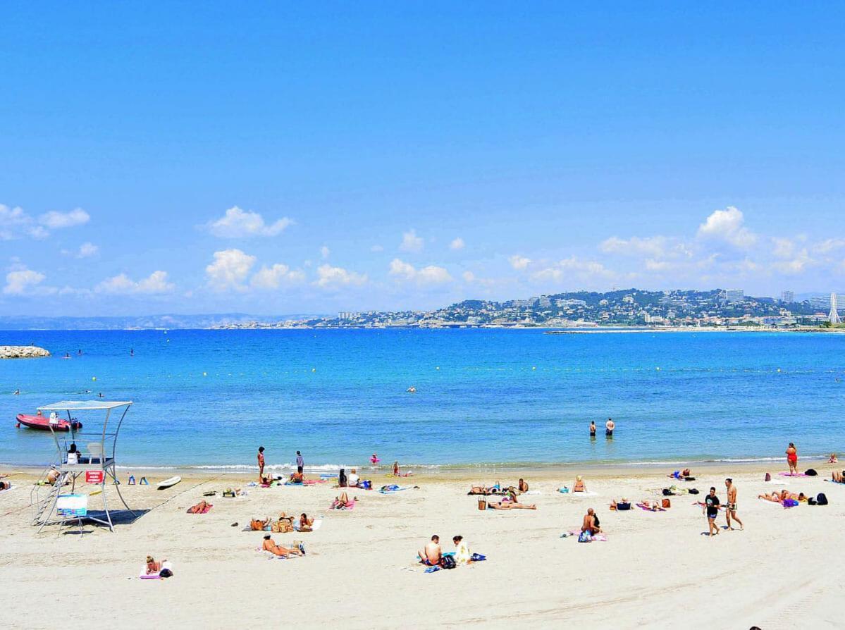 Appartement La Plage De La Pointe Rouge Marseilles Exterior foto